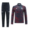 Bayern München Quarter Zip Gray Training Sweatshirts 2022-23 Für Herren